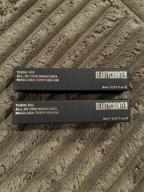 TWO New in box, Beautycounter Think Big All In One Mascaras